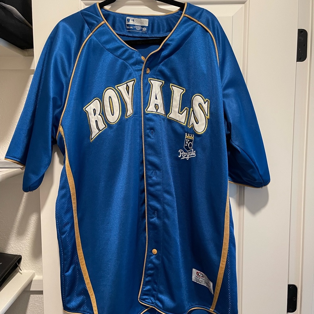 KC ROYALS TRUE FAN SERIES JERSERY